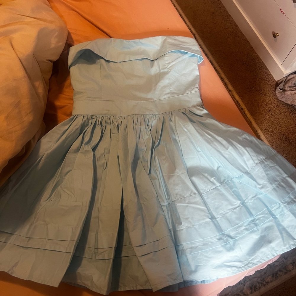 Charming Blue Bubble Dress